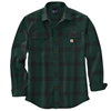 Carhartt 105439 Loose Fit Heavyweight Flannel Shirt-North Woods